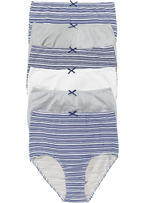 Vysok&eacute; kalhotky (6 ks v balen&iacute;), bonprix