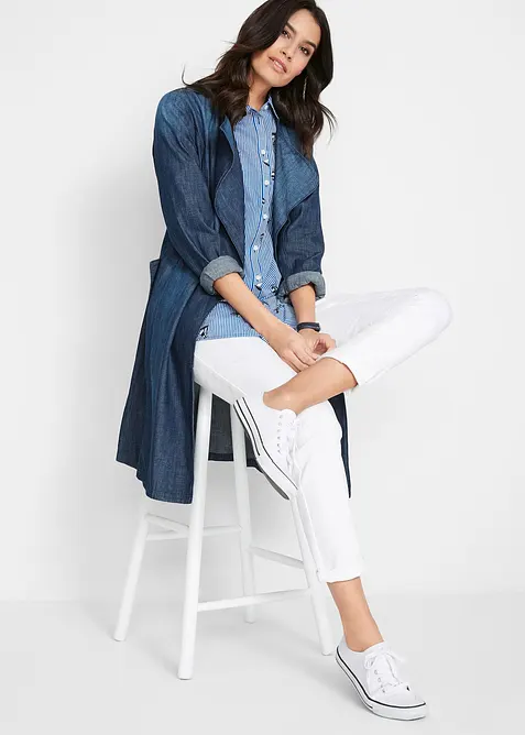 Pohodln&eacute;  kalhoty s komfortn&iacute; pasovkou, Straight, bonprix