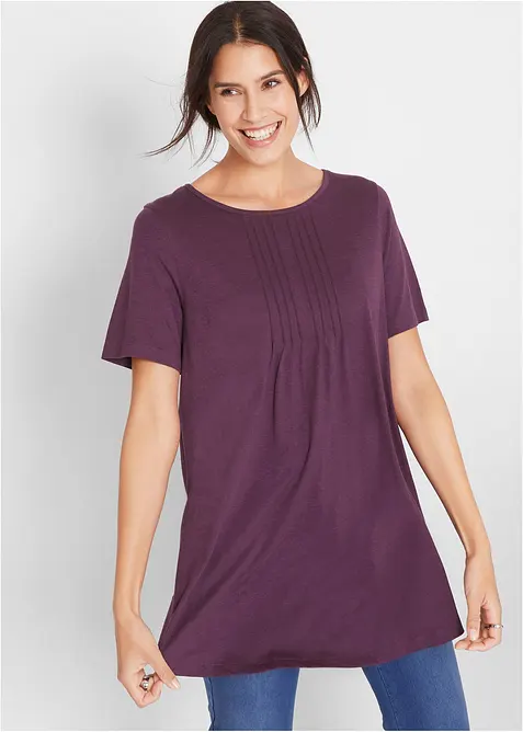 Tričko v áčkové linii, krátký rukáv, bonprix