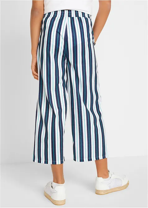 Palazzo kalhoty s elastickým pasem, bonprix