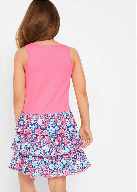 Žerzejové šaty s volánem, bonprix