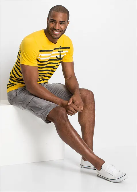 Bermudy z teplákoviny, Regular Fit, bonprix