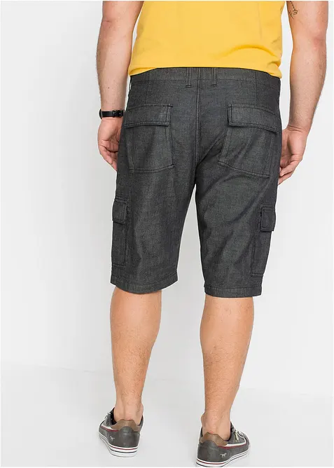Cargo bermudy z čisté bavlny, Loose Fit, bonprix