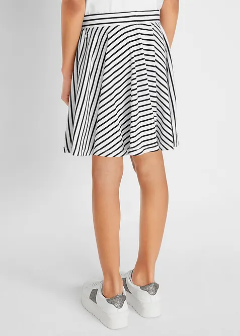 Dívčí sukně z čisté organické bavlny (2 ks v balení), bonprix