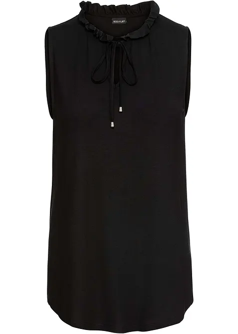 Top z visk&oacute;zov&eacute; směsi, bonprix