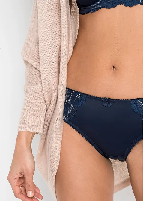 Kalhotky s jemnou krajkou (2 ks v balen&iacute;), bonprix