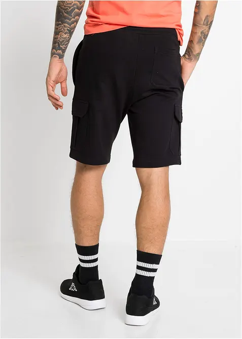 Teplákové cargo bermudy, bonprix