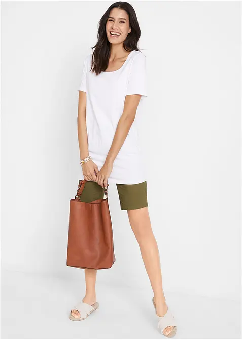 Dlouh&eacute; tričko (2 ks v balen&iacute;), bonprix