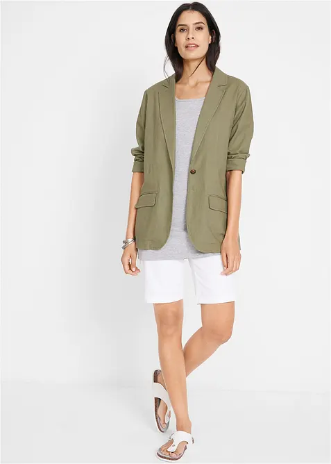 Dlouh&eacute; tričko (2 ks v balen&iacute;), bonprix