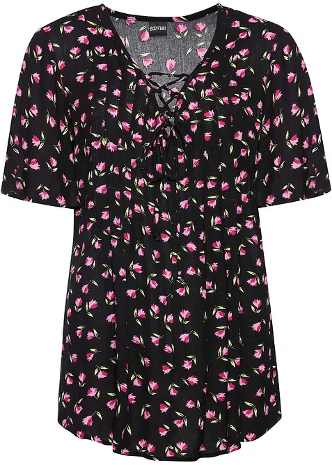 Tunika z udržiteln&eacute; visk&oacute;zy, bonprix