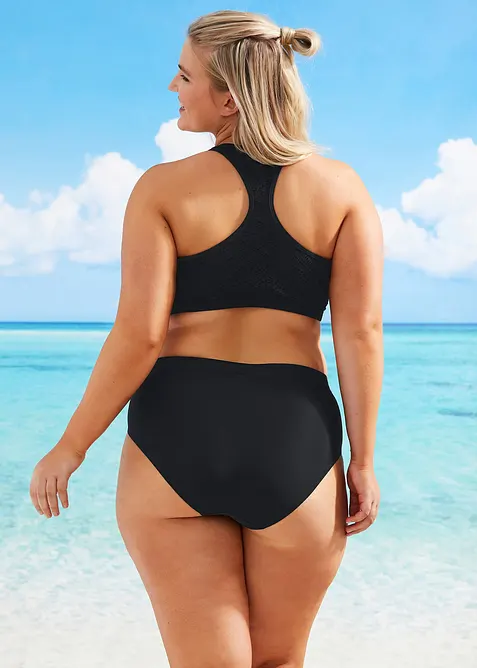 Bikinový podprsenkový top z krajky, bonprix