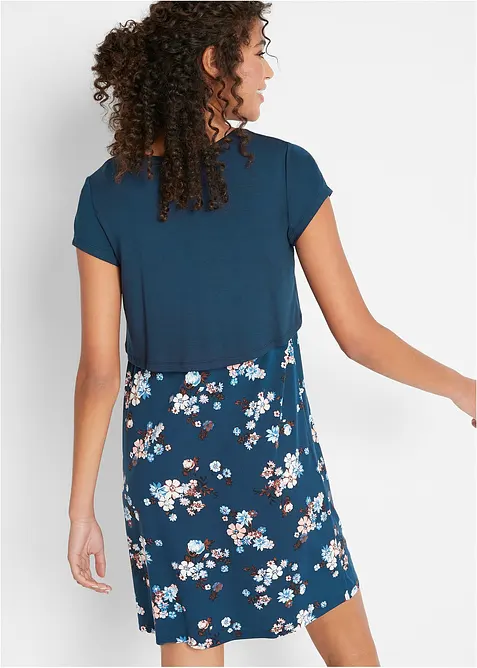 Těhotenské a kojicí šaty 2 v 1, ze žerzeje, bonprix