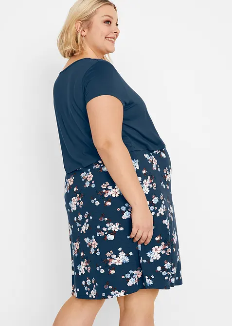 Těhotenské a kojicí šaty 2 v 1, ze žerzeje, bonprix