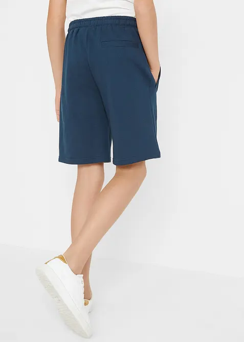 Teplákové bermudy z čisté organické bavlny, bonprix