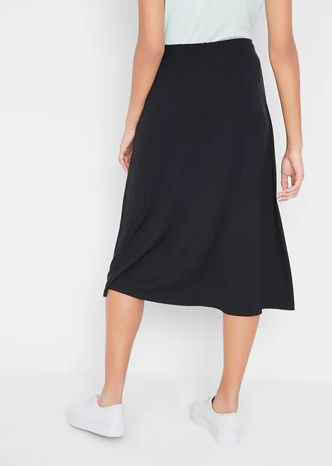 Žerzejov&aacute; sukně z bavlněn&eacute; směsi, bonprix