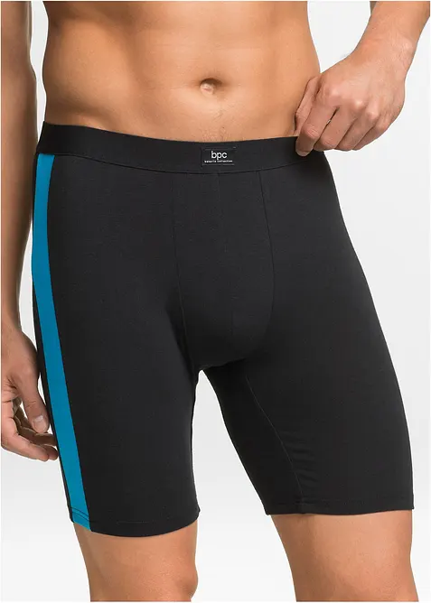 Dlouhé přiléhavé boxerky s bavlnou (2 ks v balení), bonprix