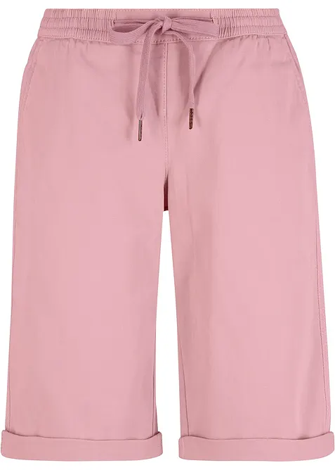 Bermudy bez zap&iacute;n&aacute;n&iacute;, s pohodln&yacute;m pasem, bonprix