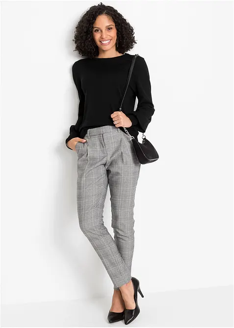 Svetr s balónovými rukávy, bonprix