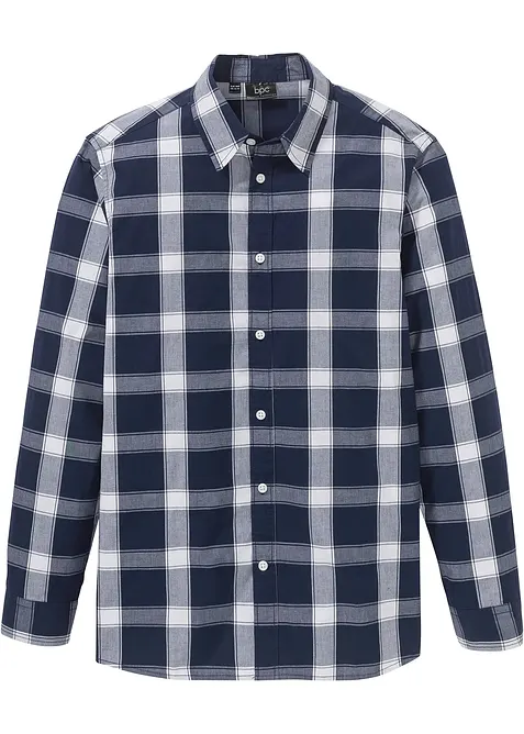 Košile s dlouhým rukávem, z čisté bavlny, bonprix