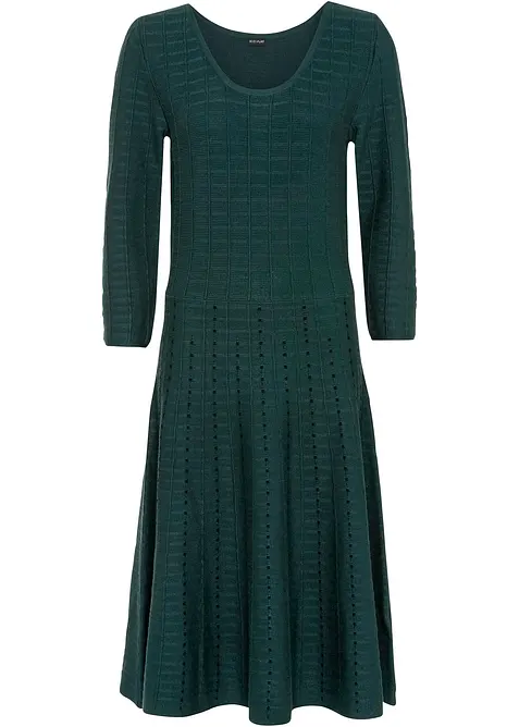 Pletené šaty z měkké viskózové směsi, bonprix