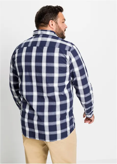 Košile s dlouhým rukávem, z čisté bavlny, bonprix