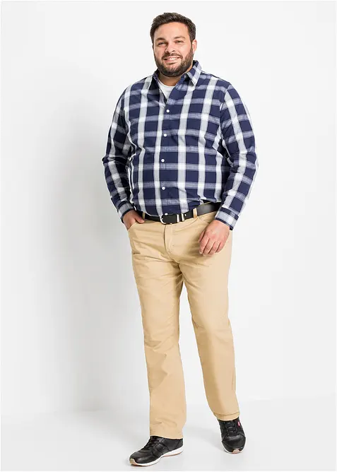 Košile s dlouhým rukávem, z čisté bavlny, bonprix