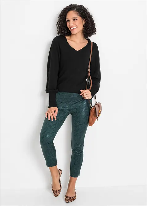 Svetr s bal&oacute;nov&yacute;mi ruk&aacute;vy, bonprix