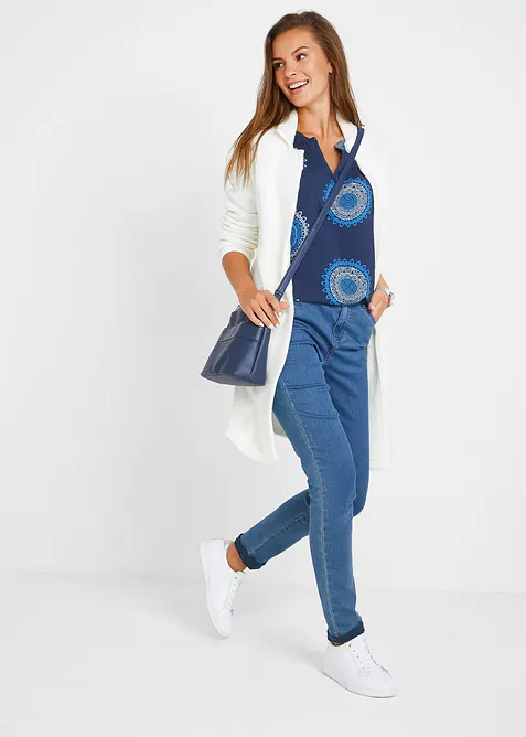 Tuniková halenka z měkké viskózy, bonprix