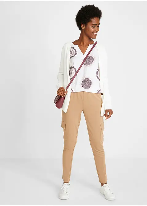 Tuniková halenka z měkké viskózy, bonprix