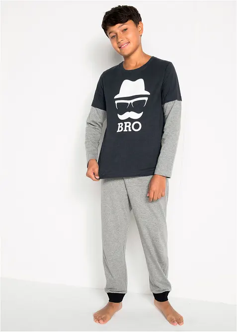 Pyžamo s organickou bavlnou (2dílná souprava), bonprix