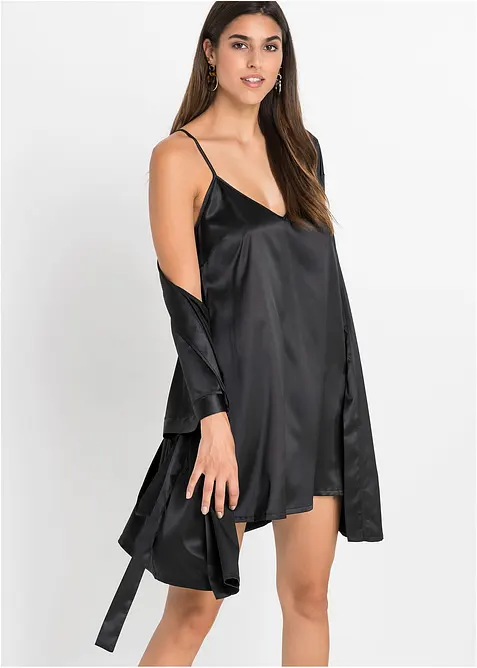 Souprava: Kimono a negliž&eacute; (2d&iacute;ln&aacute; souprava), bonprix