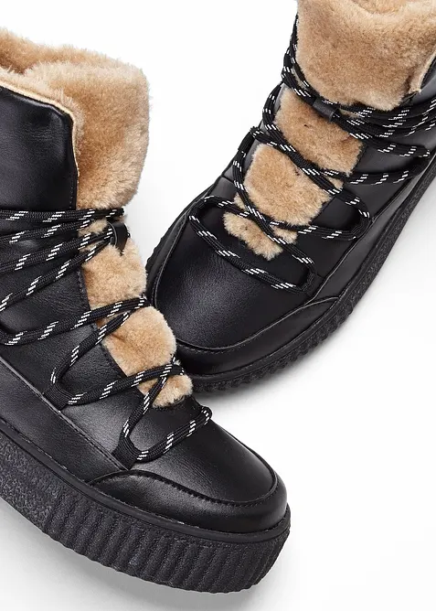 Kotníkové tenisky na platformě, bonprix