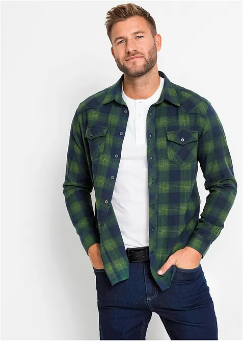 Flanelová košile z čisté bavlny, bonprix