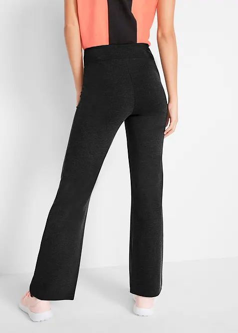 Bavlněné sportovní kalhoty, Bootcut (2 ks v balení), bonprix