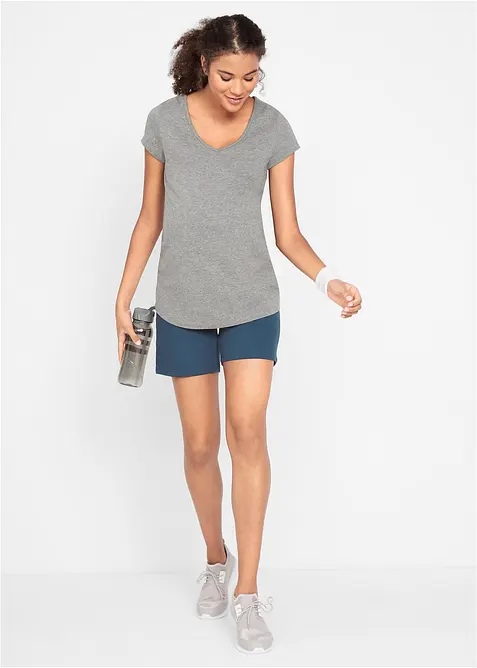 Základní těhotenské tričko z organické bavlny (2 ks v balení), bonprix