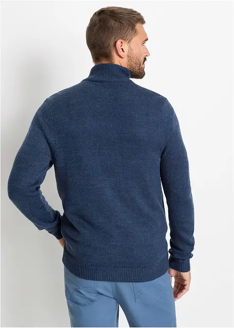 Svetr na zapínání, z jemného úpletu, bonprix