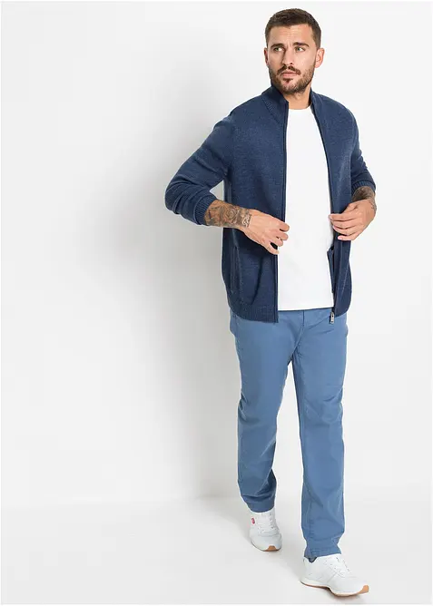 Svetr na zapínání, z jemného úpletu, bonprix