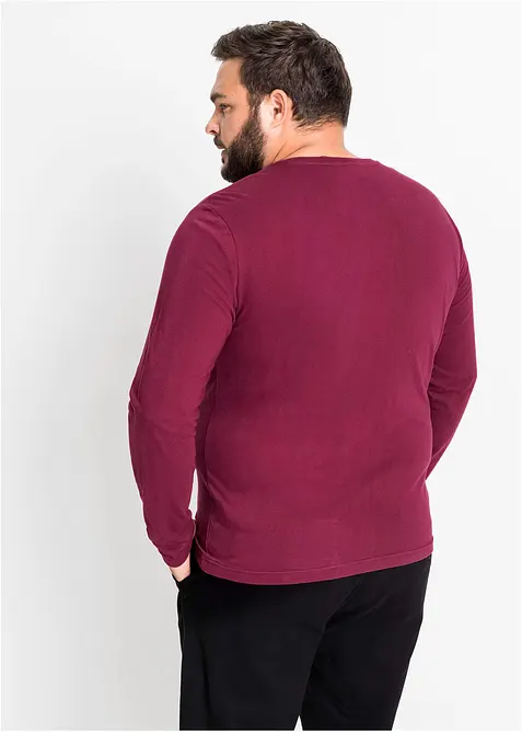 Tričko s dlouhým rukávem (3 ks v balení), bonprix