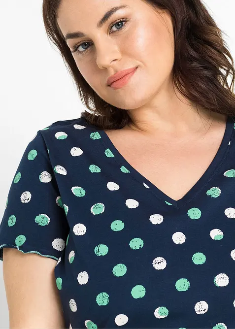 Krátká noční košile z organické bavlny, bonprix