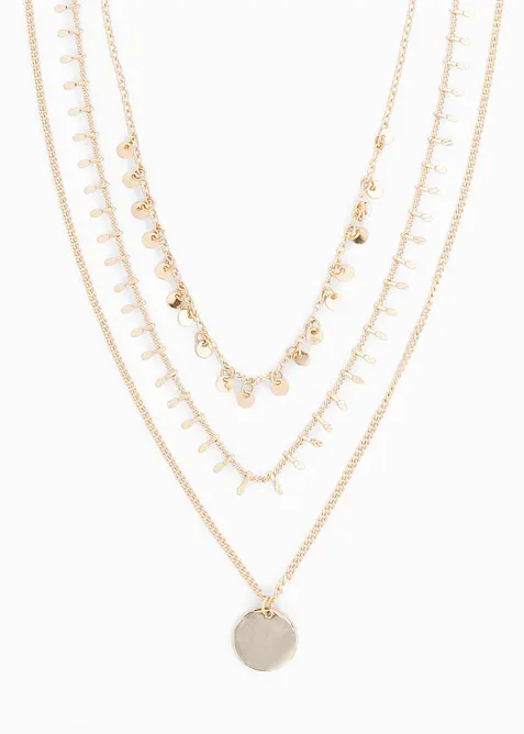 Víceřadý náhrdelník, bonprix