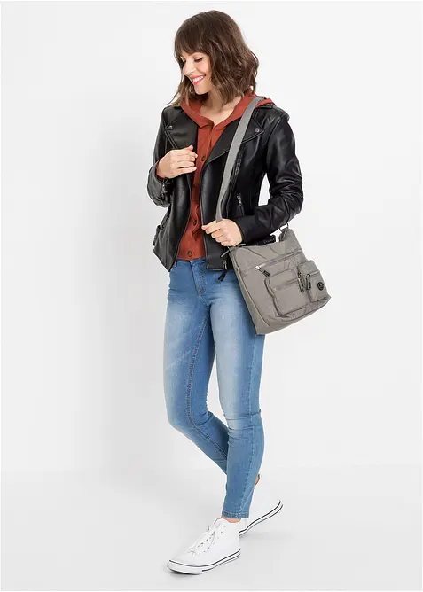 Kabelka přes rameno, s vnější kapsou, bonprix