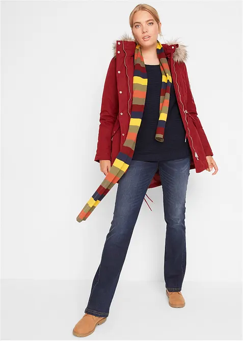 Hřejiv&aacute; parka s pod&scaron;&iacute;vkou, bonprix