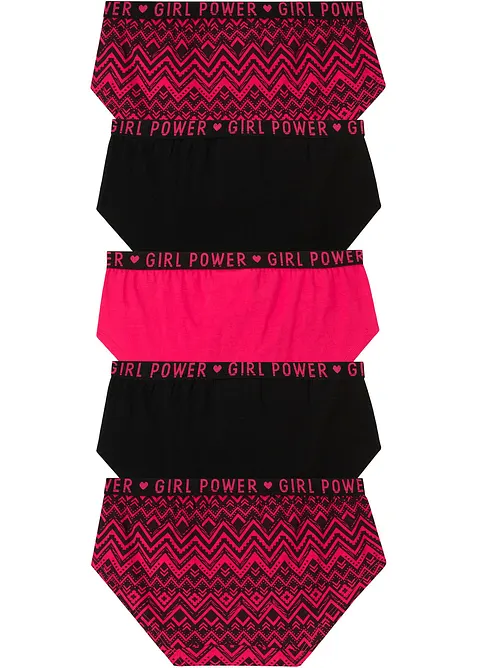 Bokov&eacute; kalhotky s měkkou bavlnou (5 ks v balen&iacute;), bonprix