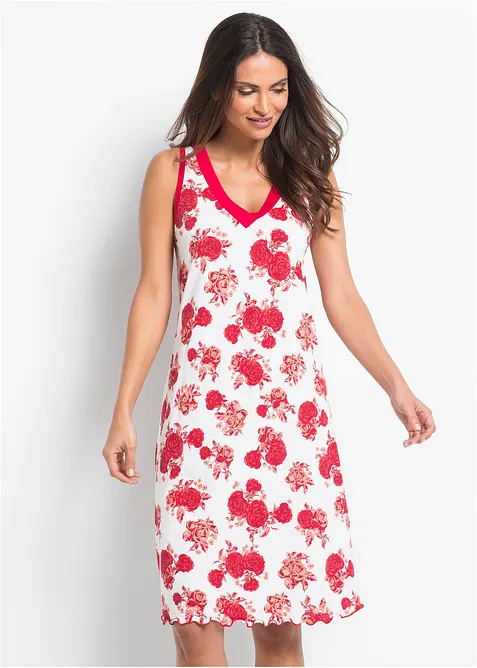 Krátká noční košile z měkké viskózové směsi, bonprix