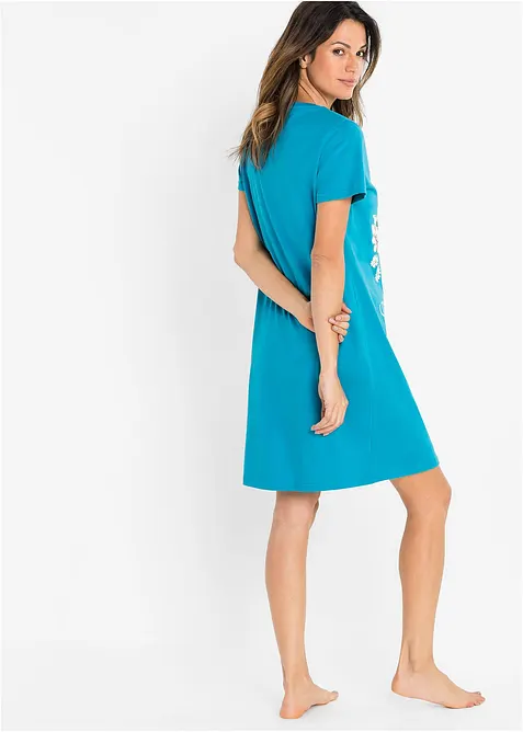 Krátká noční košile z čisté bavlny (2 ks v balení), bonprix