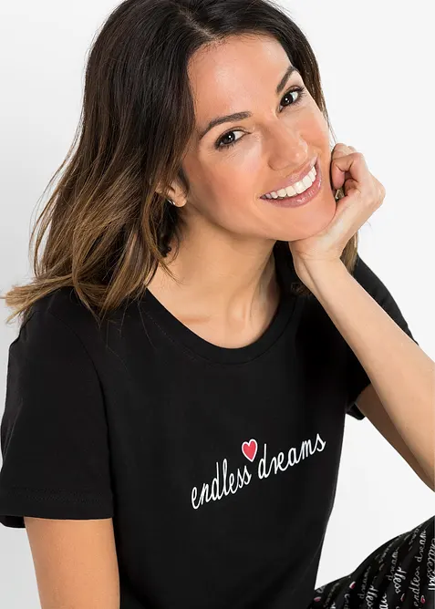 Capri pyžamo z čisté bavlny, bonprix