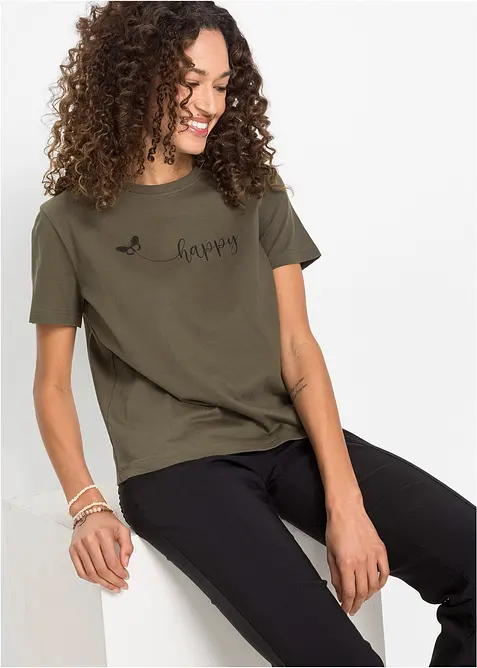 Tričko z čisté bavlny, bonprix