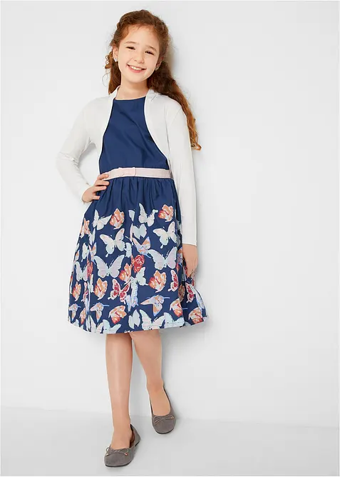 Mini šaty v áčkové linii, bonprix