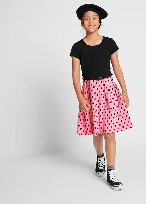 Žerzejové šaty s organickou bavlnou, bonprix