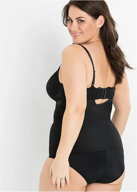 Podprsenková košilka z hladkého mikrovlákna, bonprix